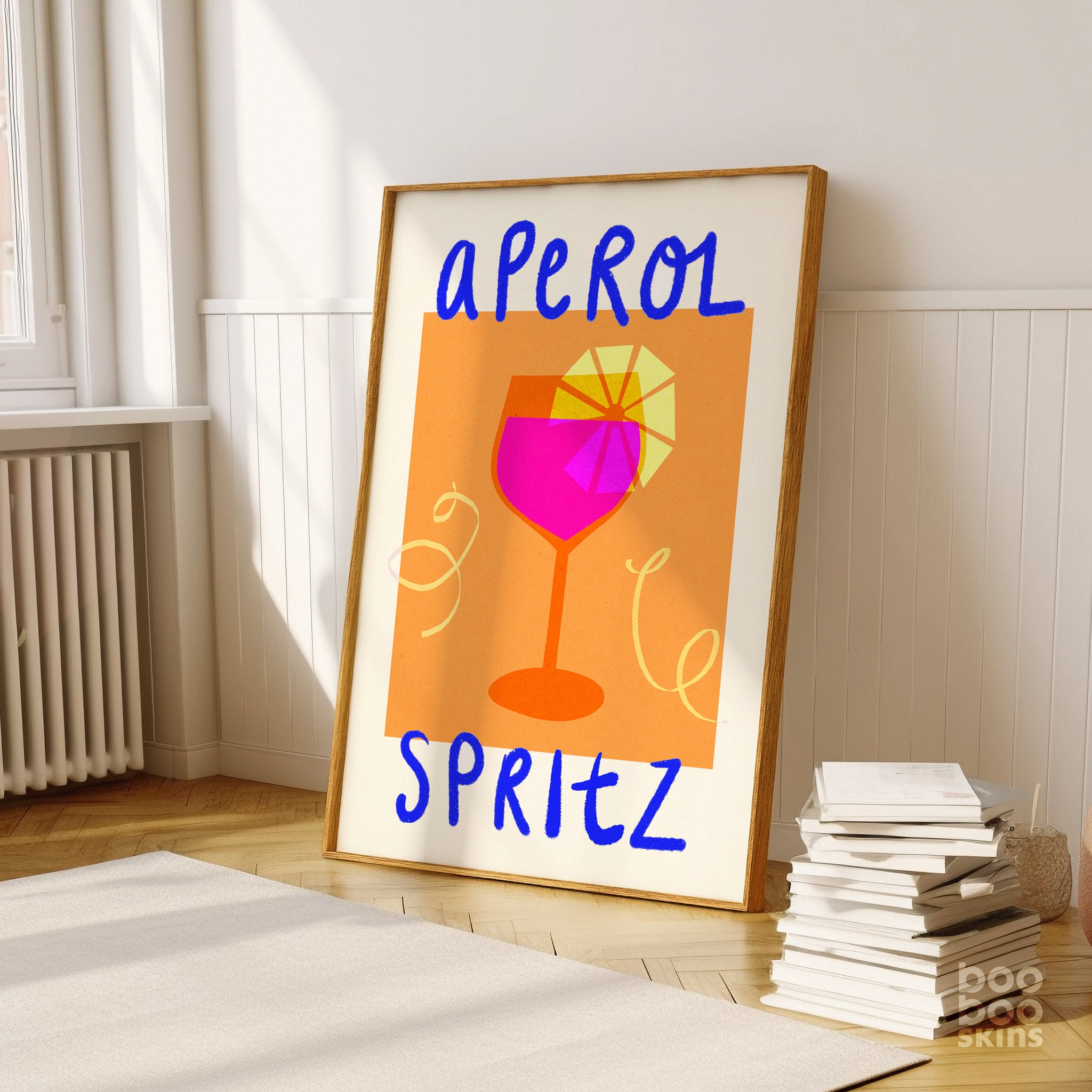 Aperol Spritz Cocktail Print - Image 3