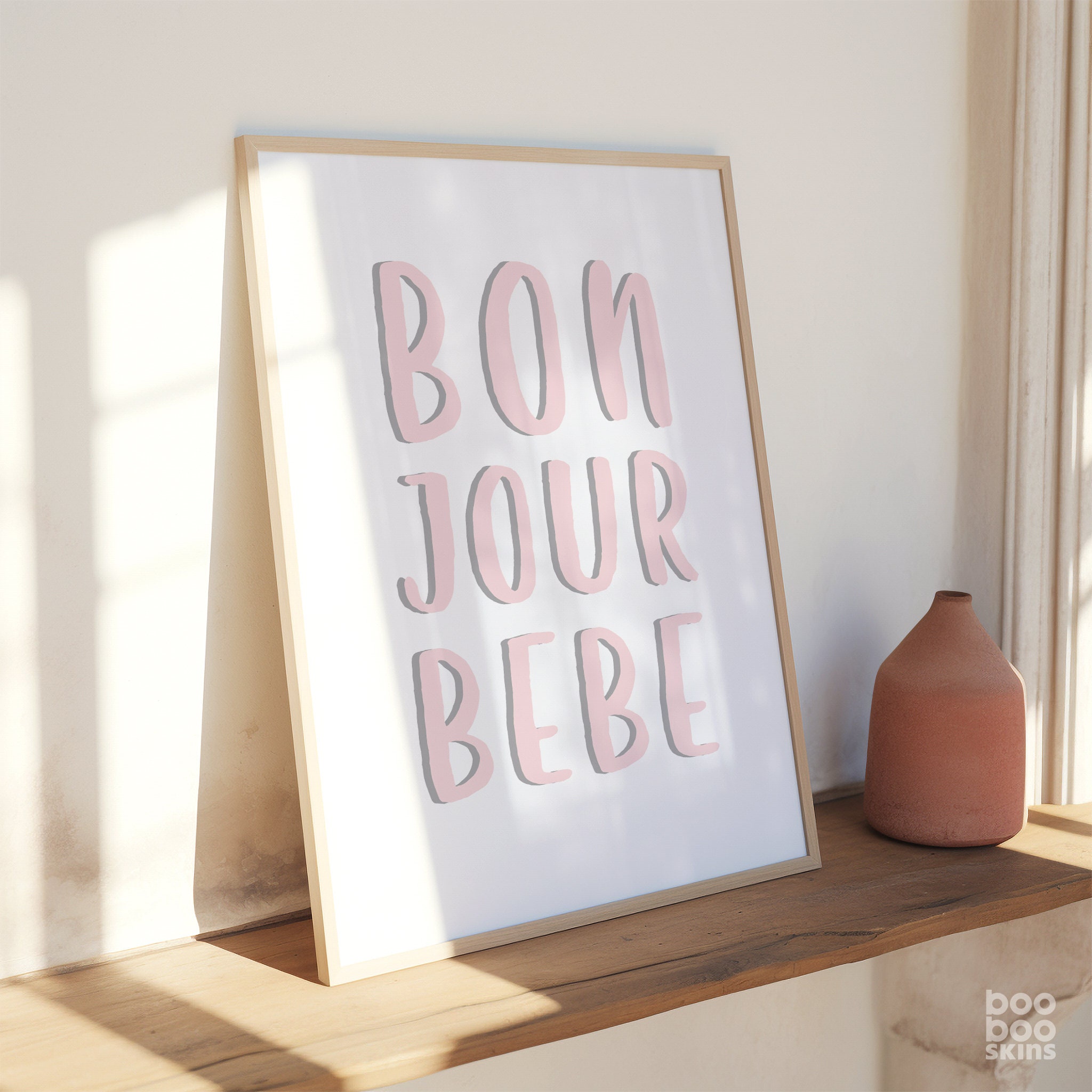 Bonjour Bebe Print