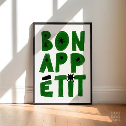 Bon Appetit Kitchen Poster
