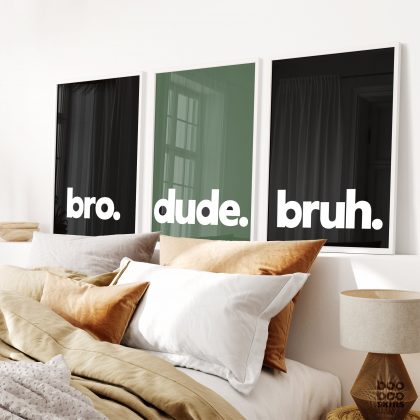 Military Army Boys Room Prints