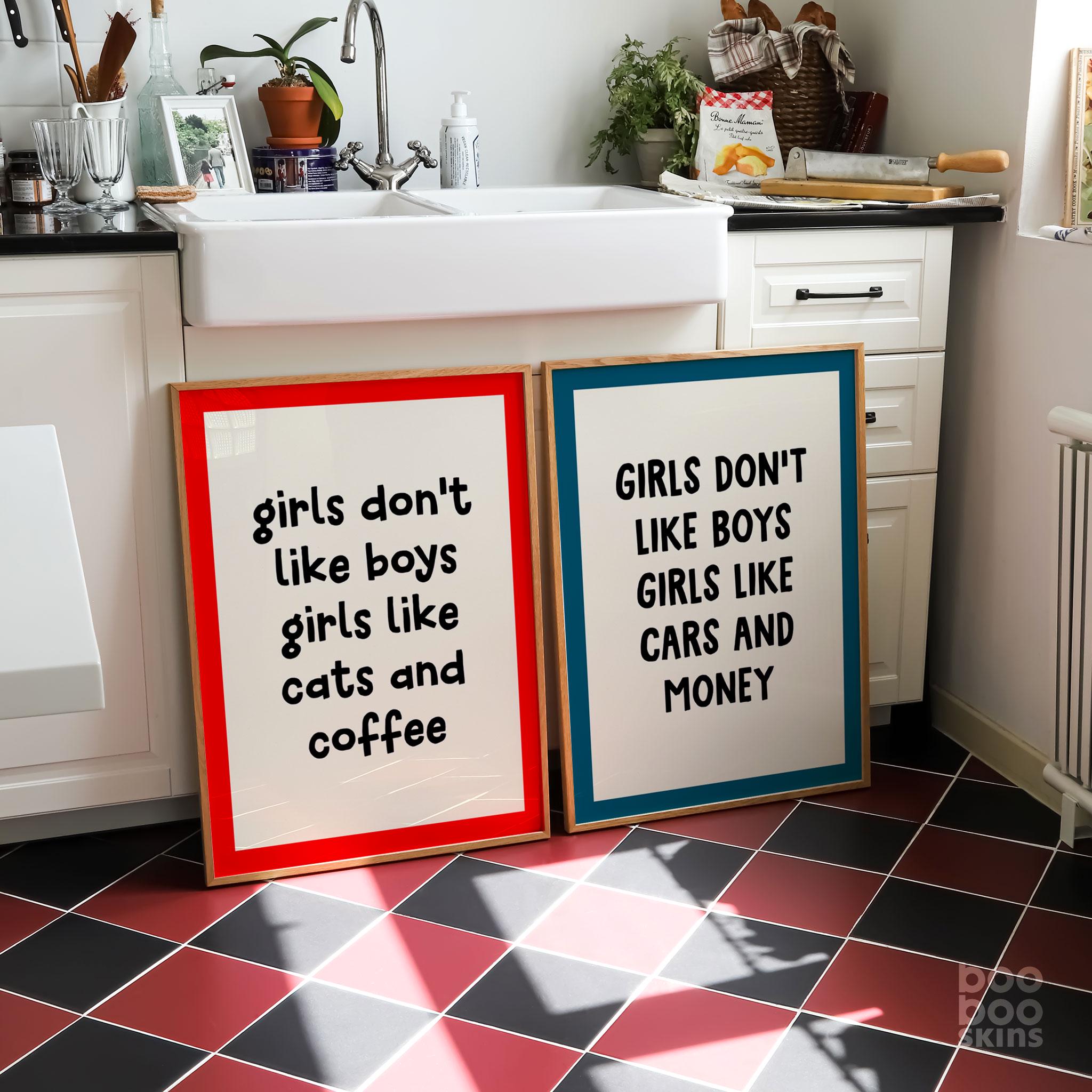 Girls Don't Like Boys Girls Like Cars Money - Image 6