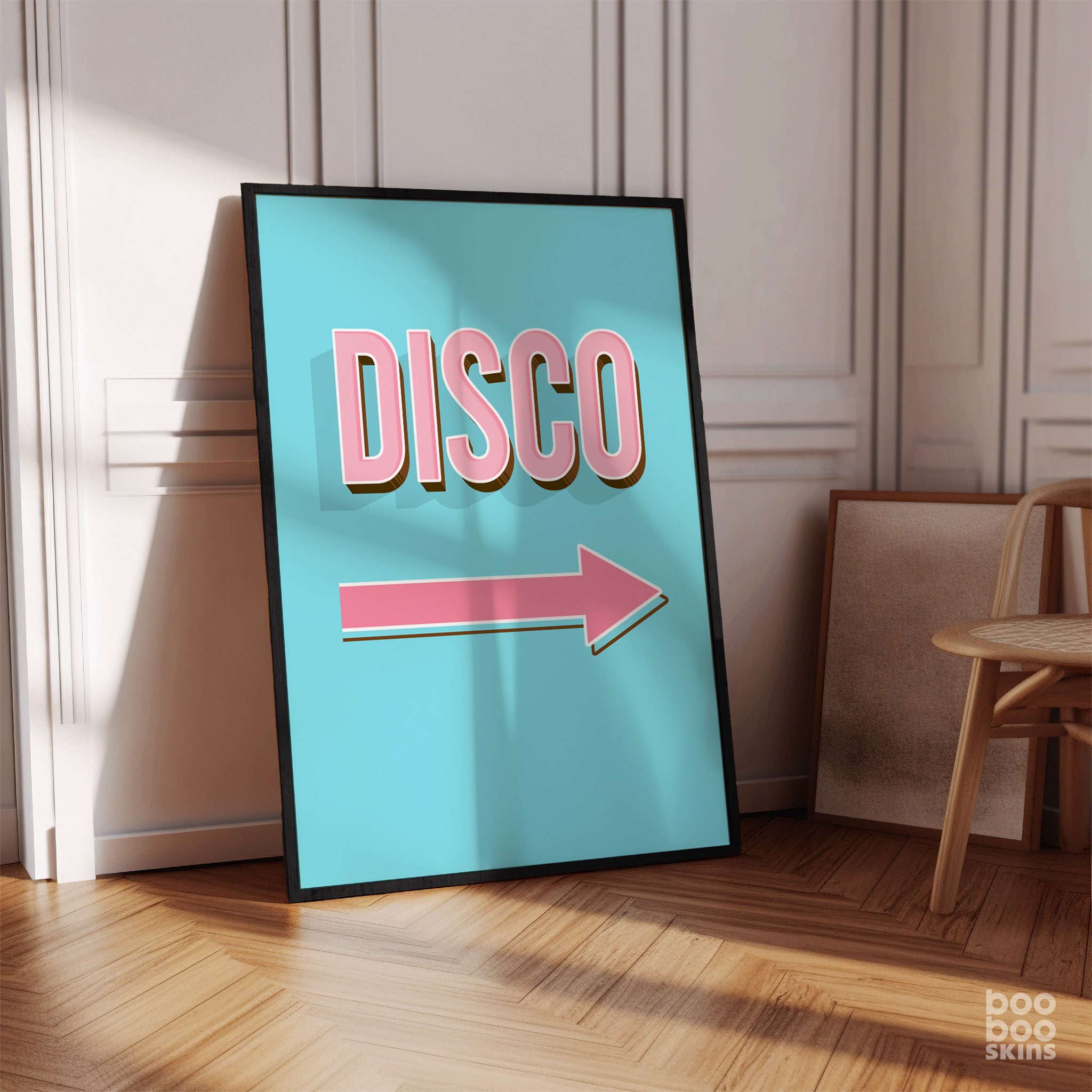 Retro Disco Print