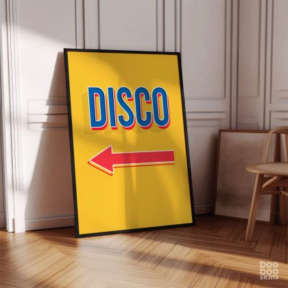 Disco Arrow Print