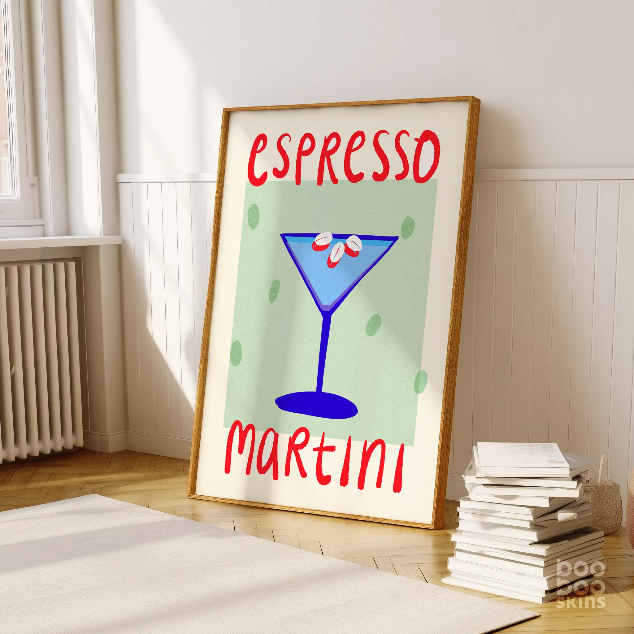 Espresso Martini Cocktail Print - Image 2