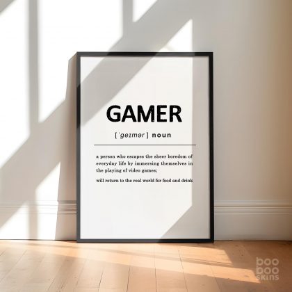 Gamer Definition Print