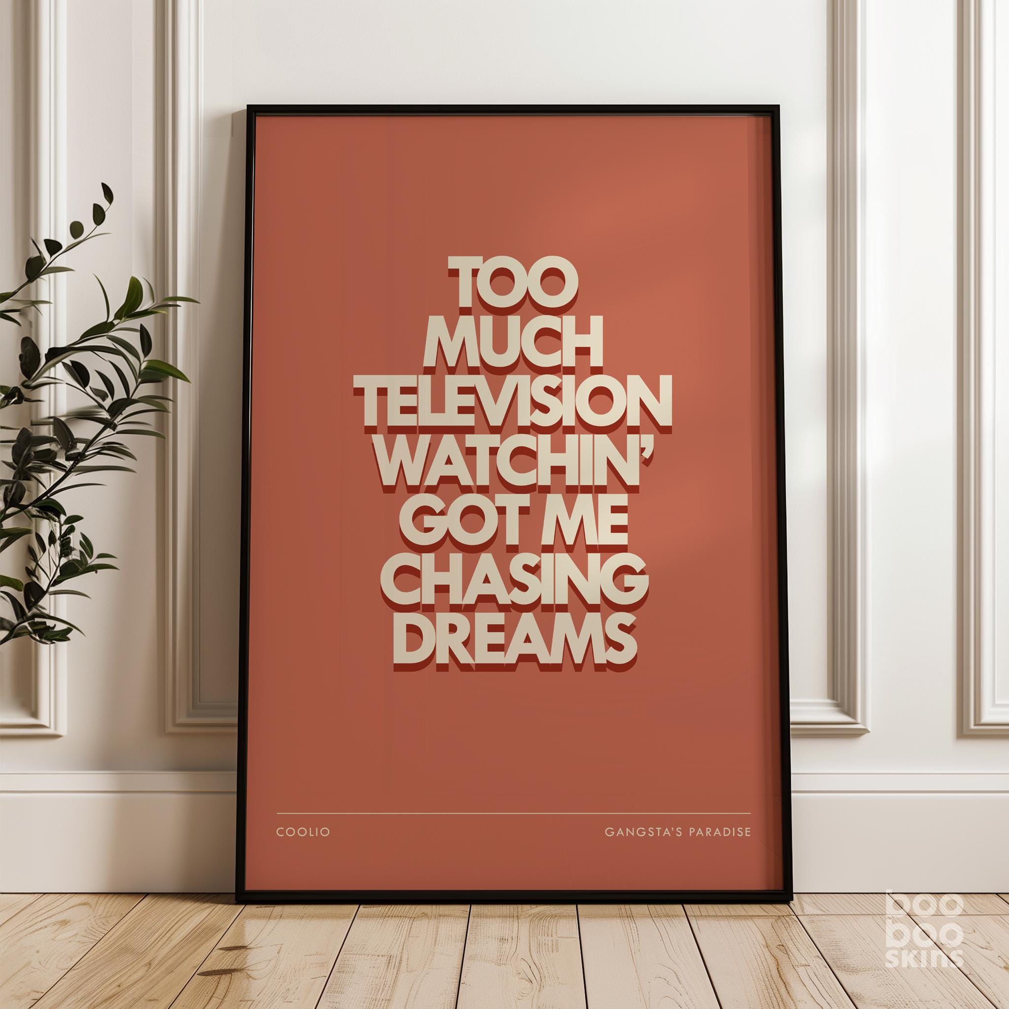 Coolio Gangsta's Paradise Print - Image 3