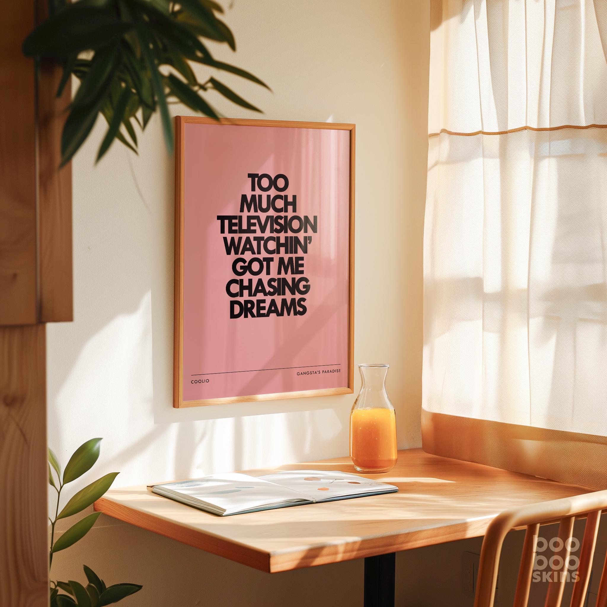 Coolio Gangsta's Paradise Print - Image 7