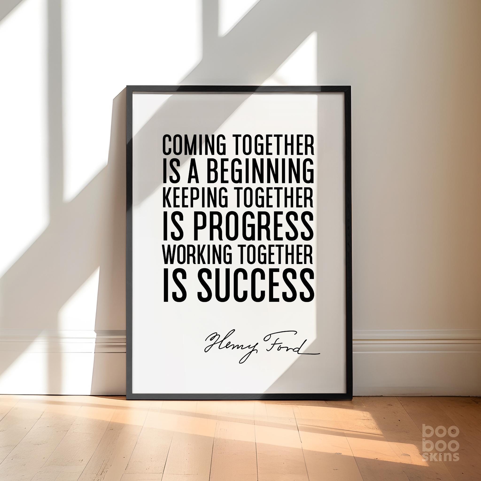 Henry Ford Quote About Working Together