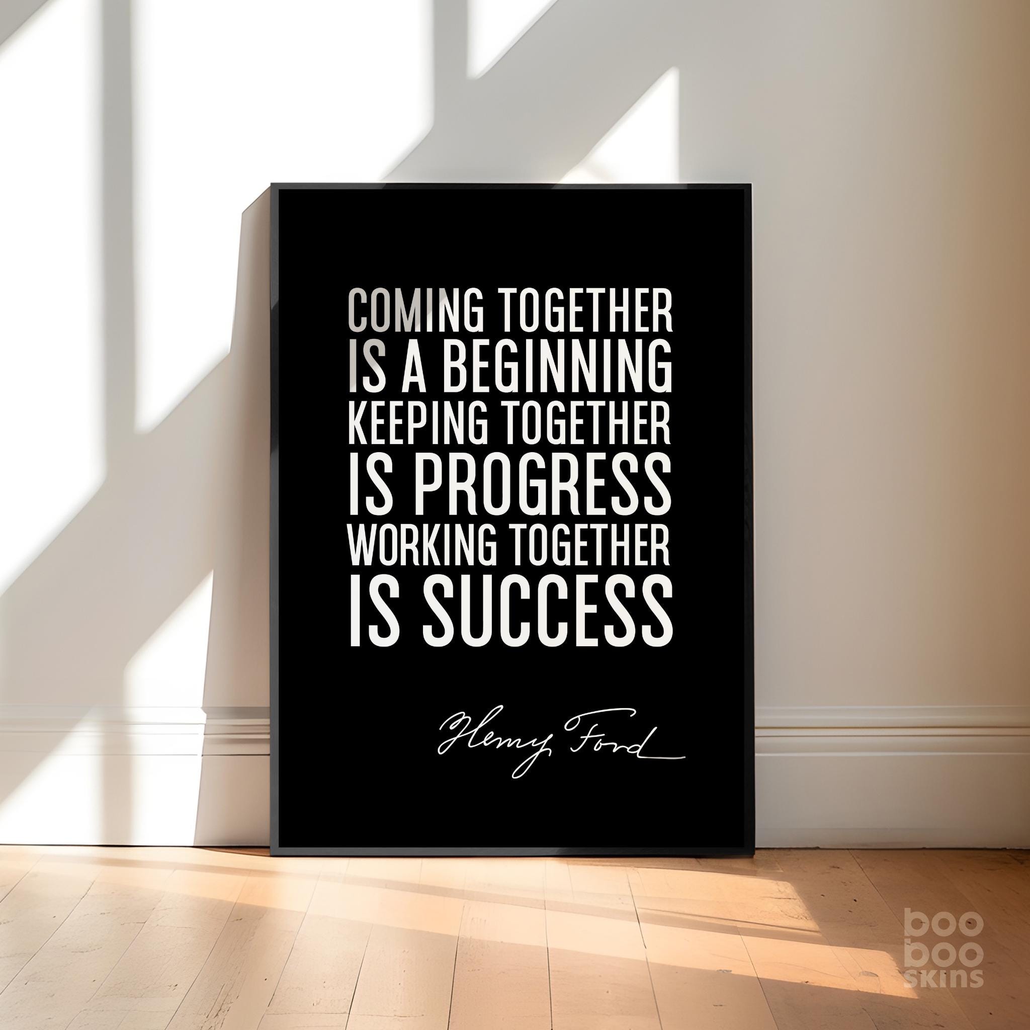 Henry Ford Quote About Working Together - Image 4