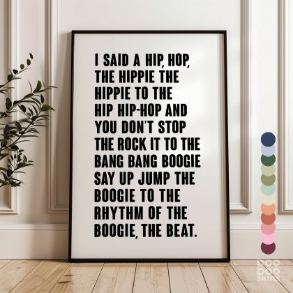 Rappers Delight Print