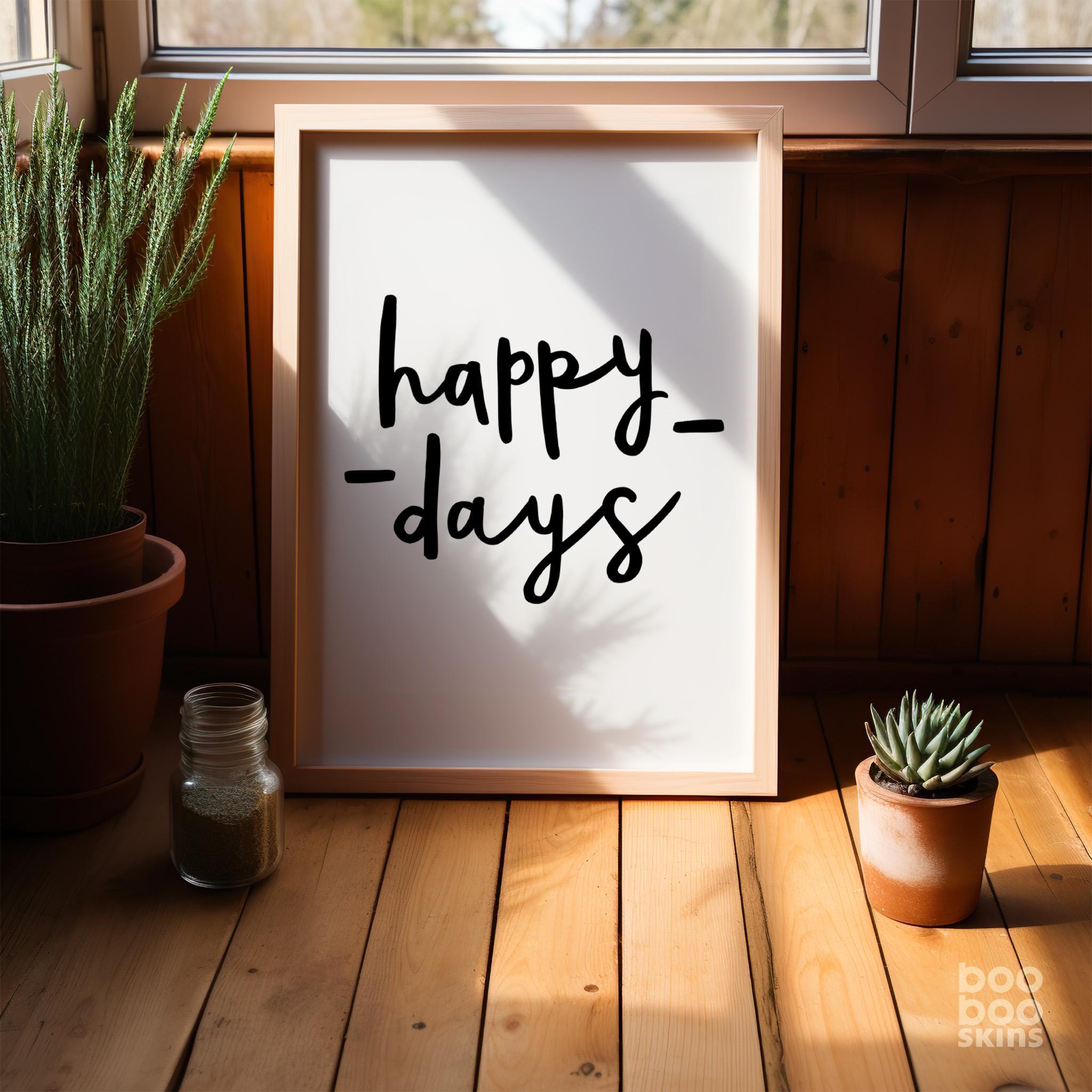 Happy Days Print - Image 2