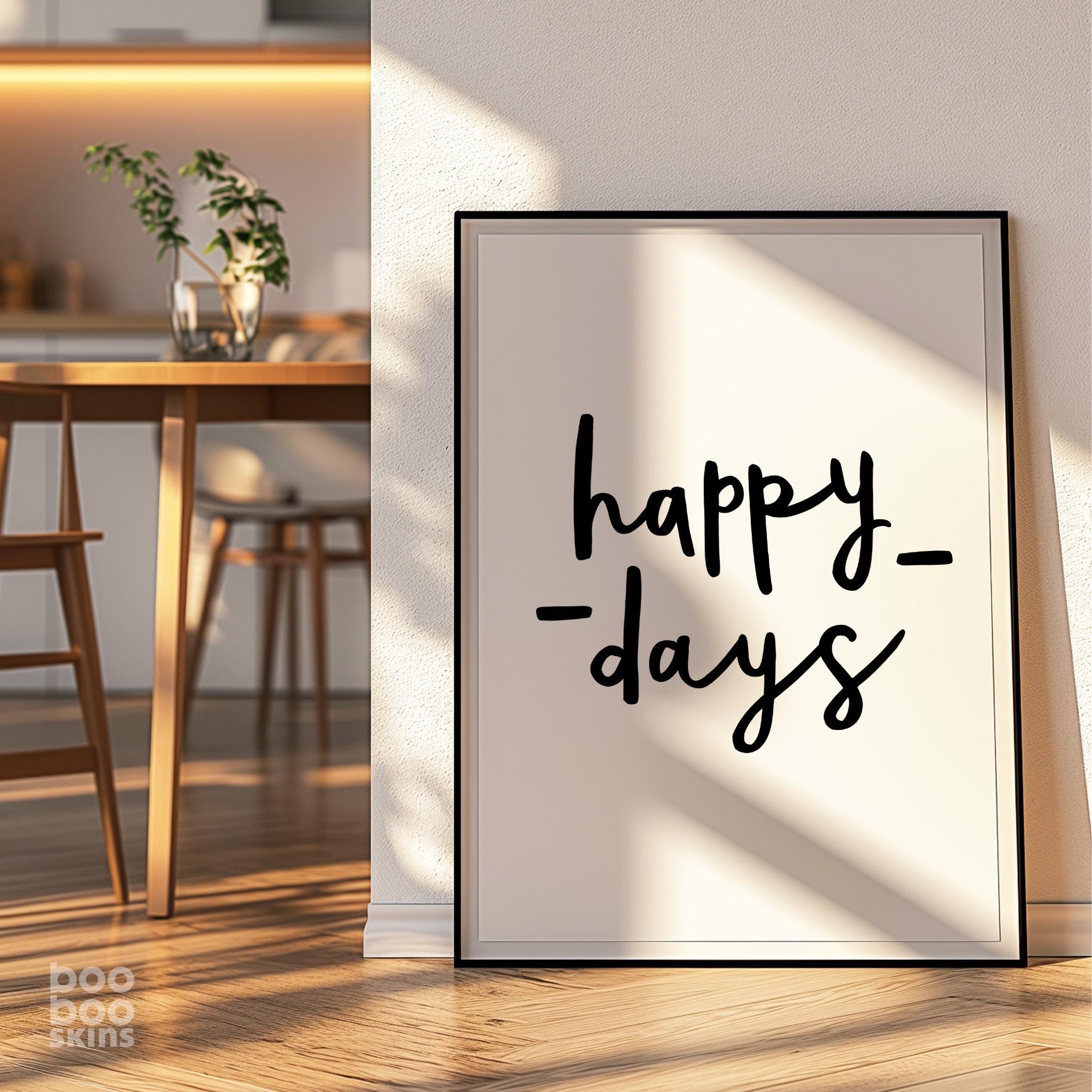 Happy Days Print - Image 3