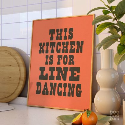 This Kitchen Is For Line Dancing