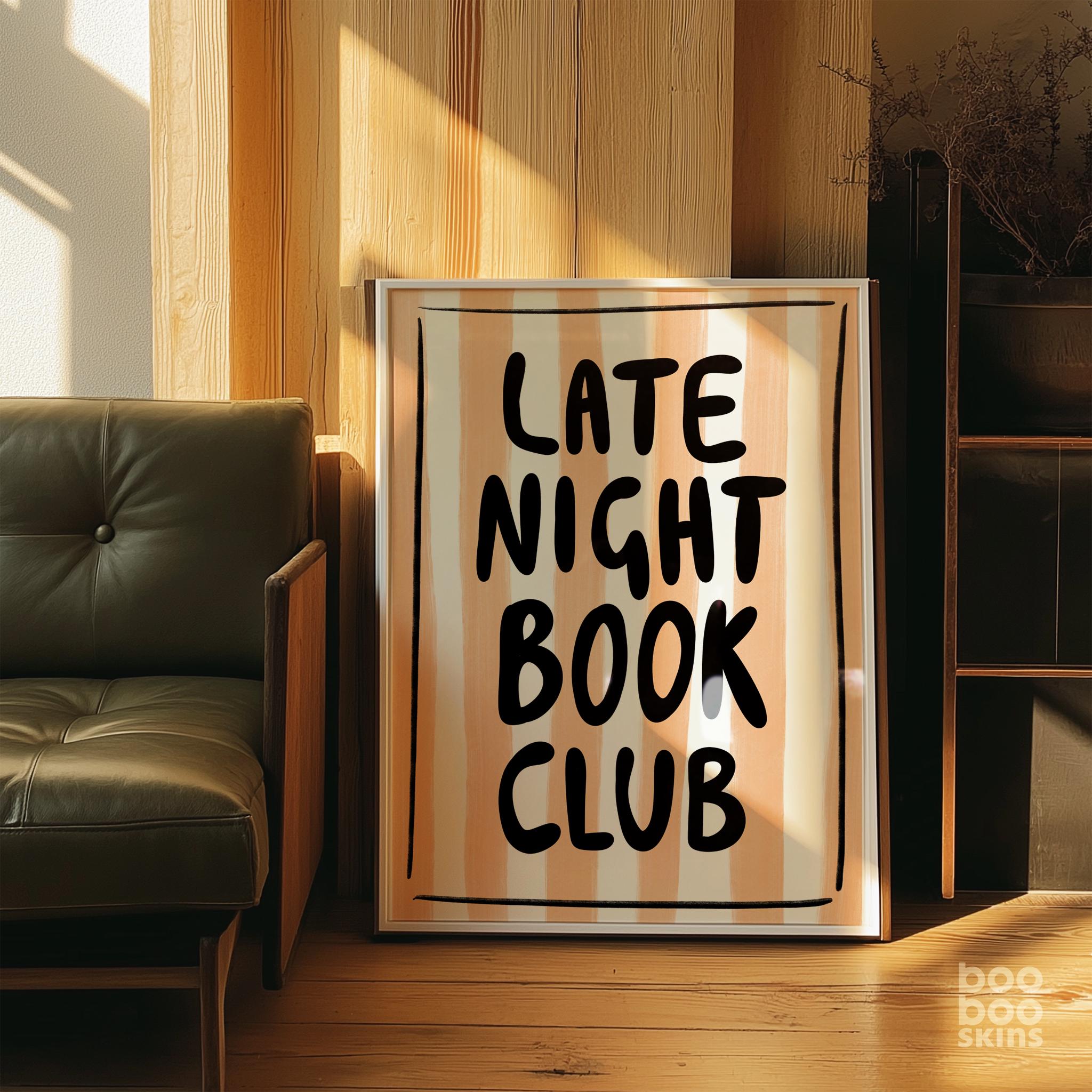 Late Night Book Club Print - Image 2