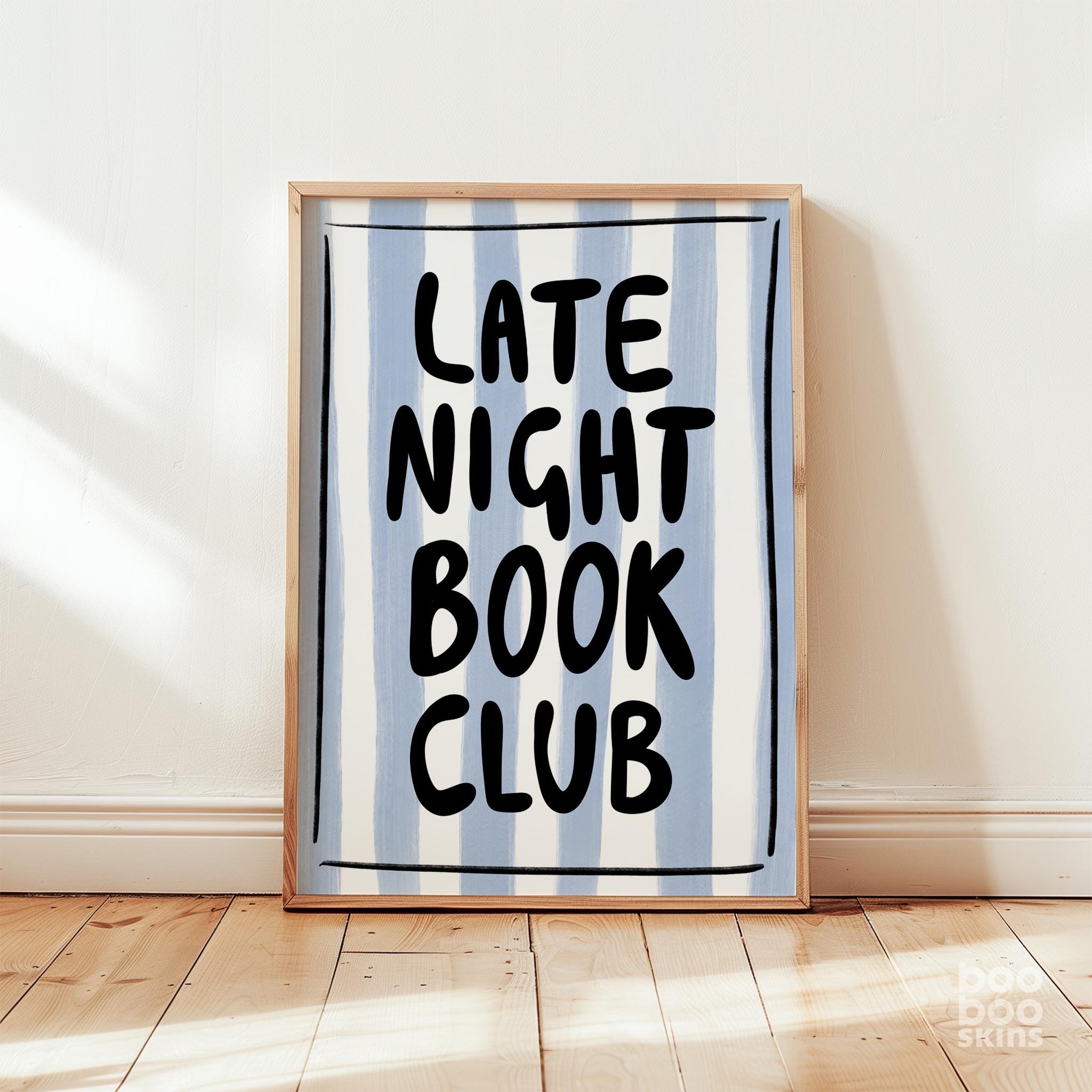 Late Night Book Club Print - Image 4
