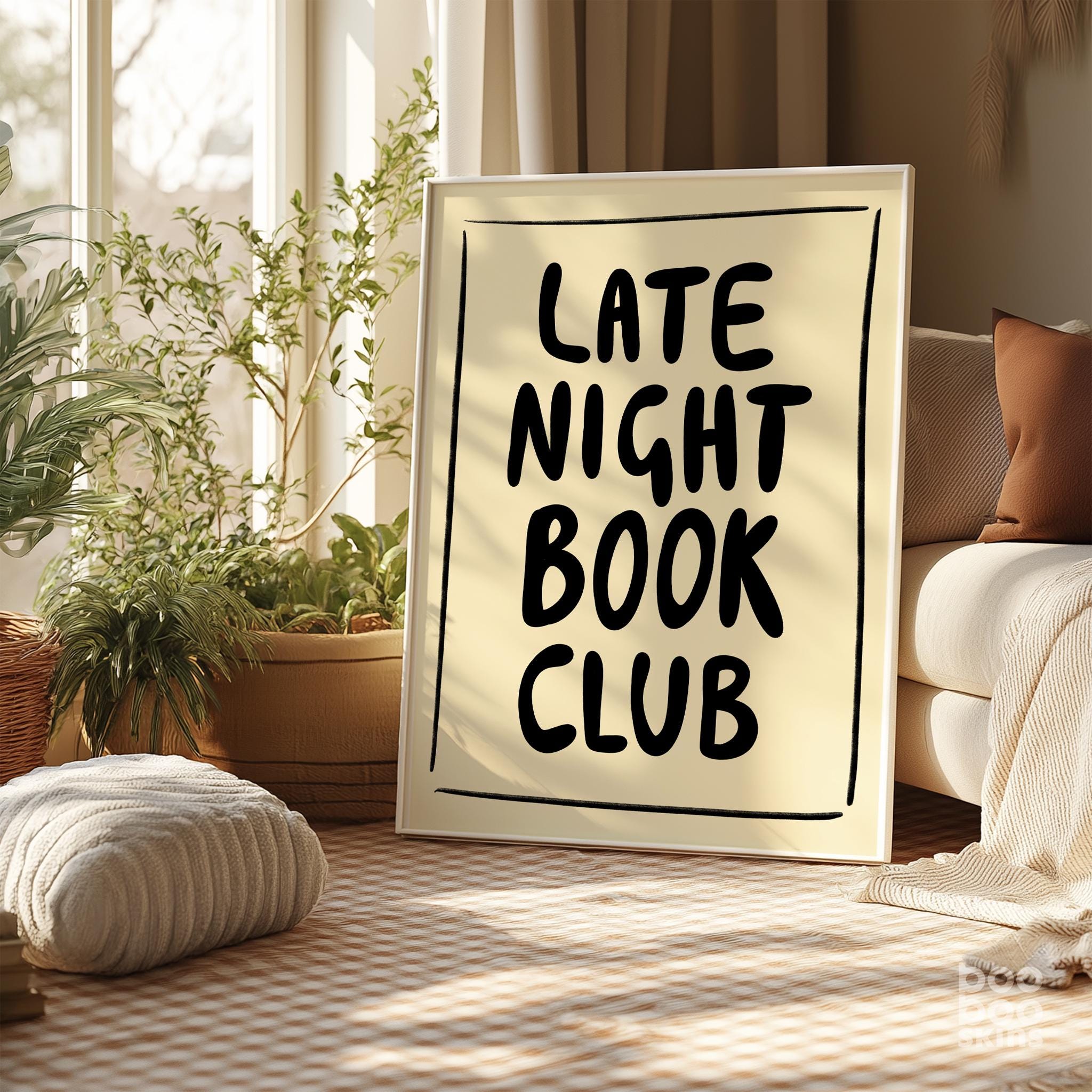 Late Night Book Club Print - Image 9