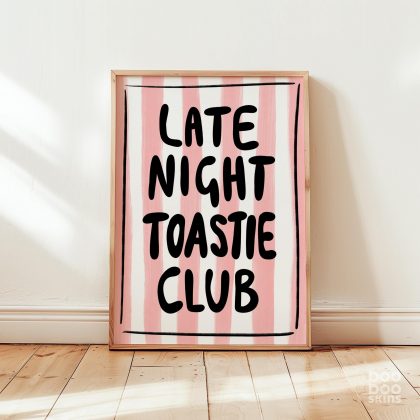 Late Night Toastie Club Print
