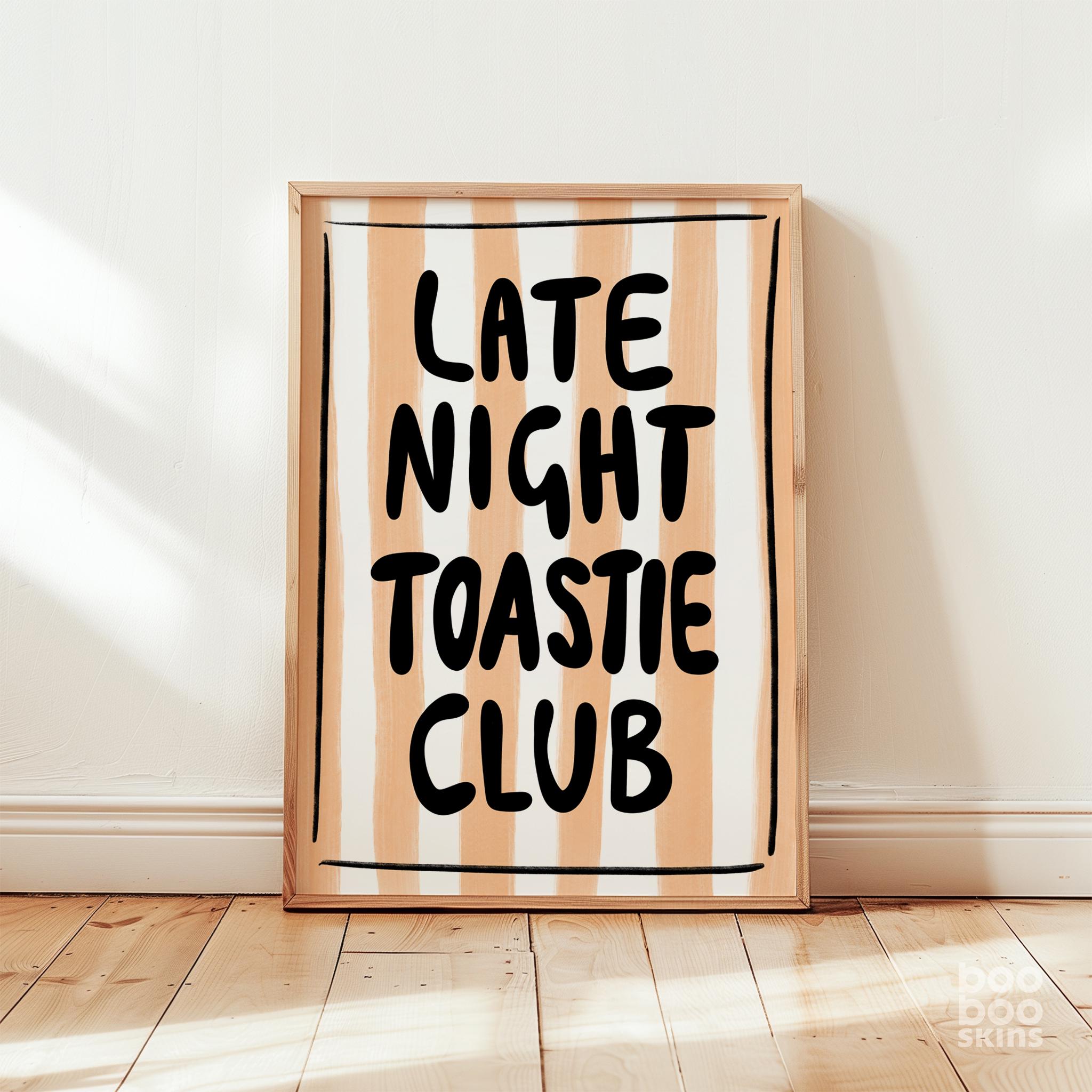 Late Night Toastie Club Print - Image 7