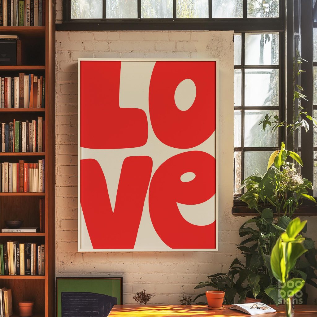 Cover image for the Love category of prints from BOOBOOSKINS.
