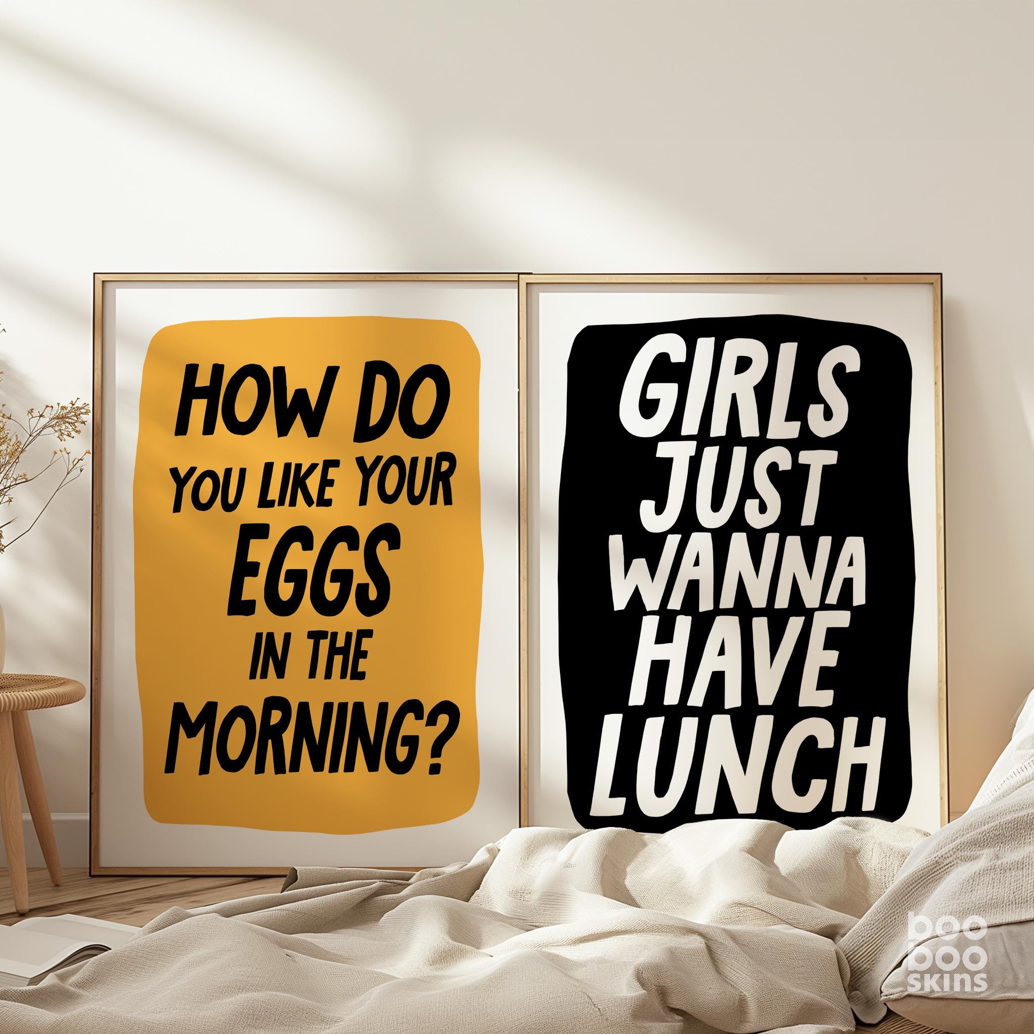Girls Just Wanna Have Lunch Poster - Image 8