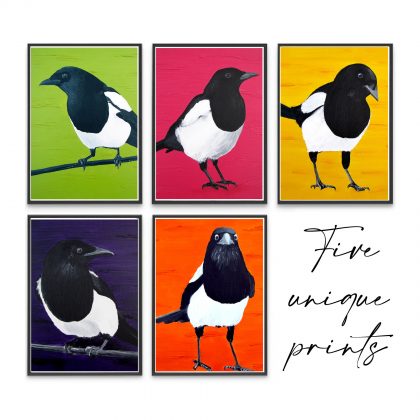 Magpie Prints of Oil Paintings
