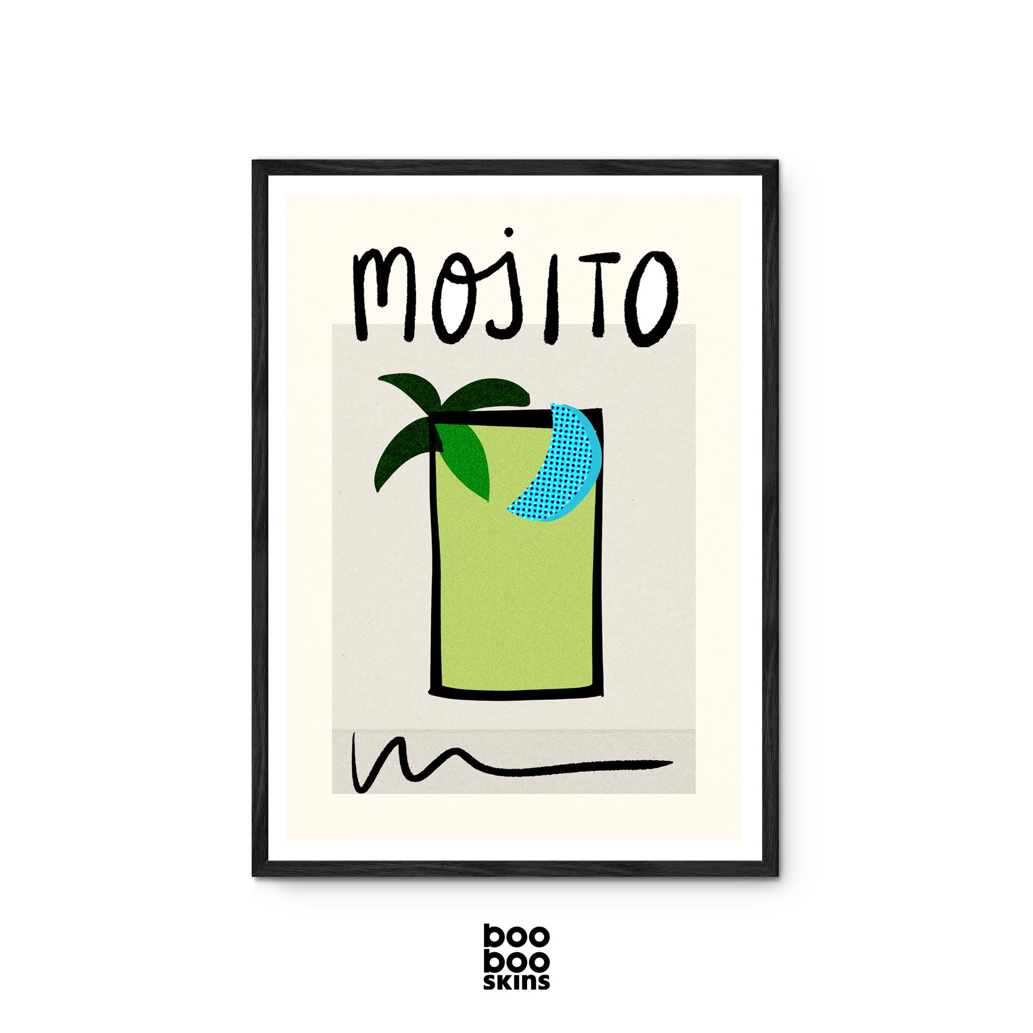 Mojito Cocktail Print - Image 3