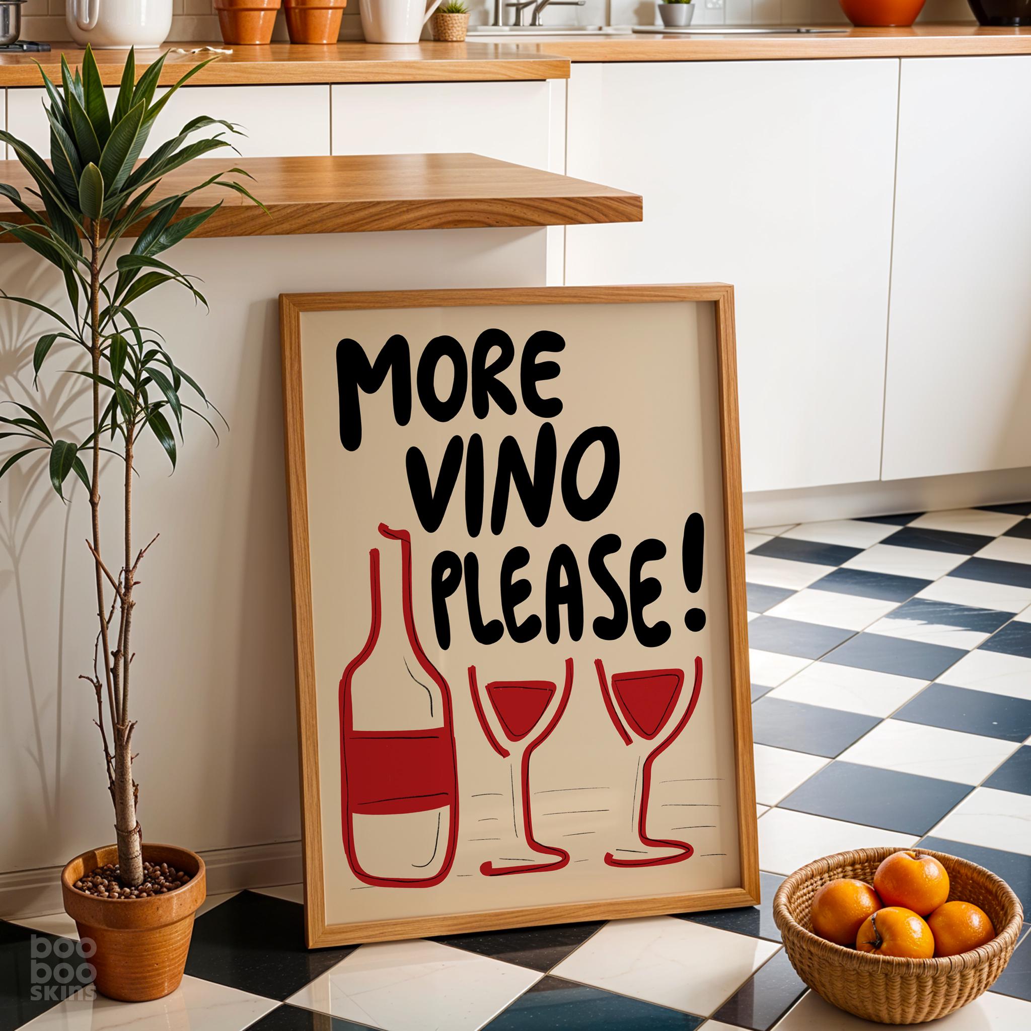More Wine Please Poster - Image 5