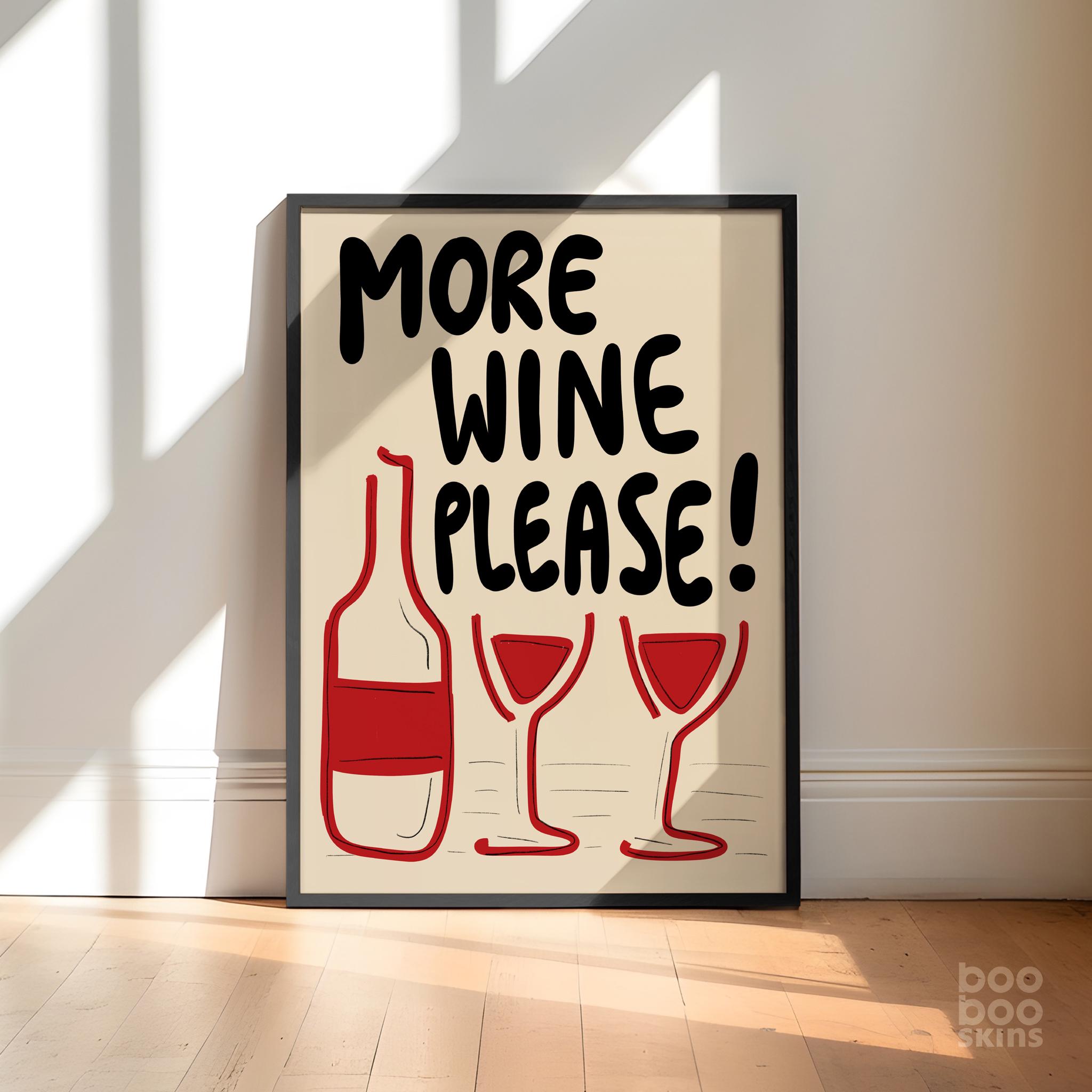 More Wine Please Poster - Image 8