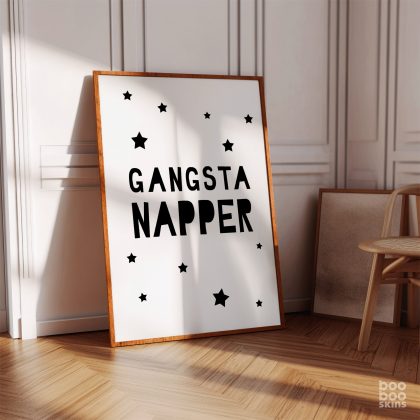 Gangsta Napper Print