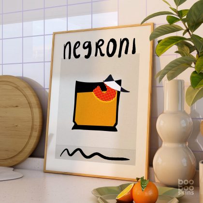 Negroni Cocktail Print