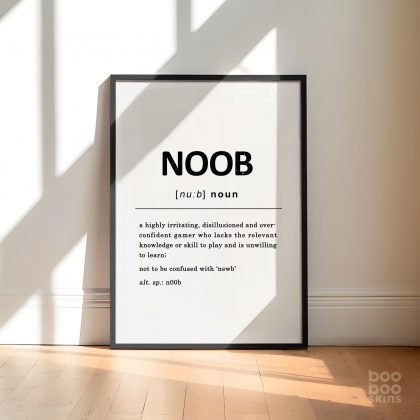 Noob Definition Print