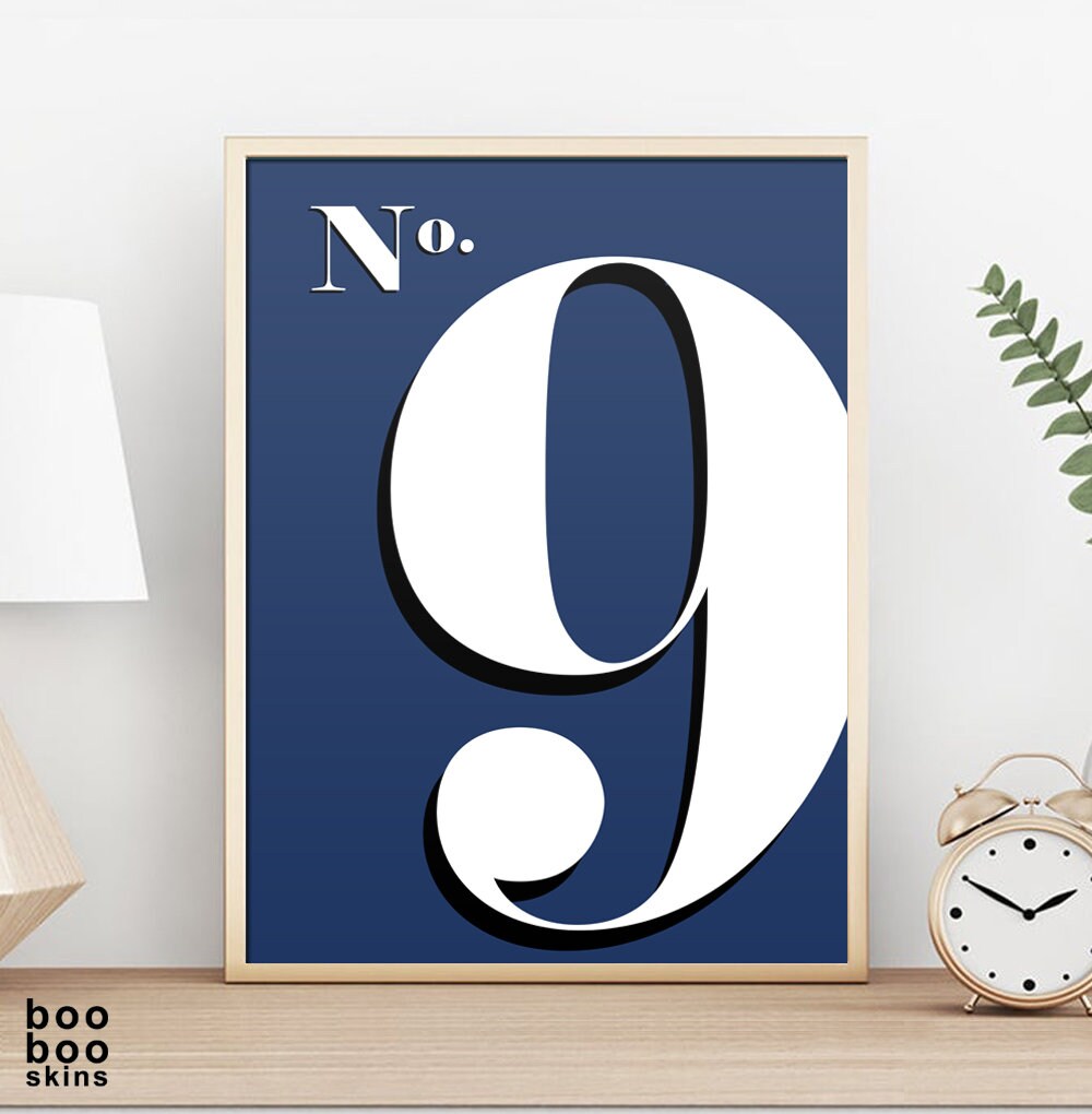 Door Number Print