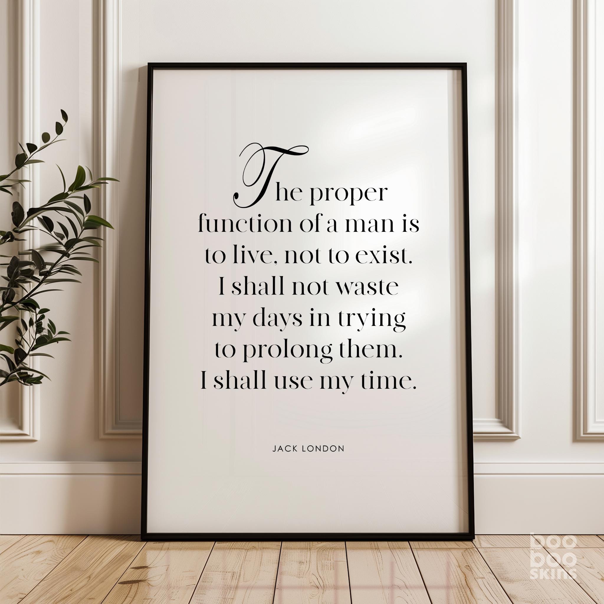 Proper Function of a Man Print