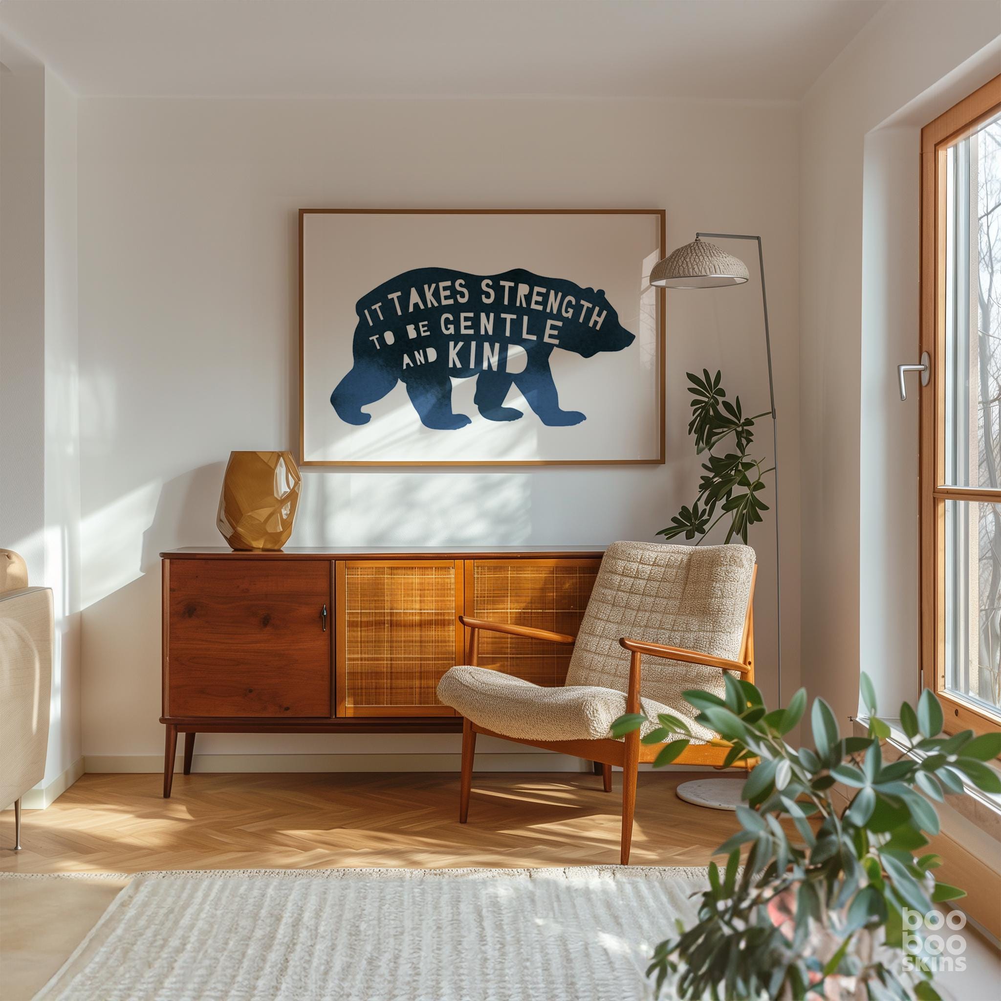 Kind Bear Nursery Poster - Image 5