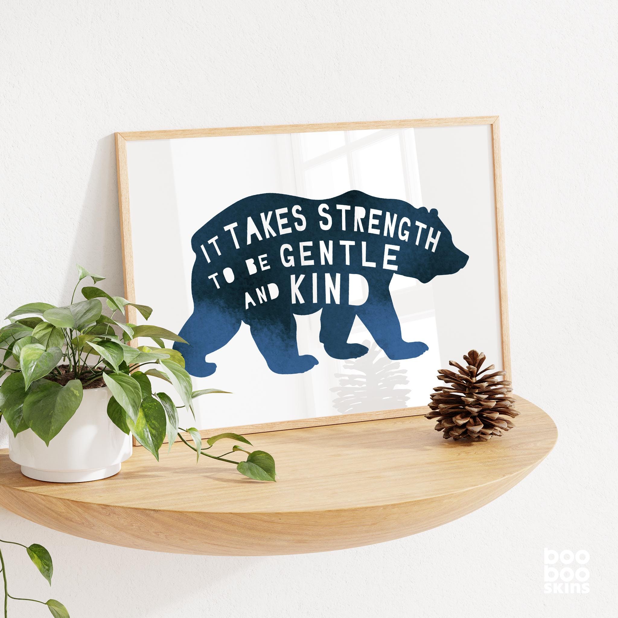 Scandinavian Bear Nursery Print - Image 5