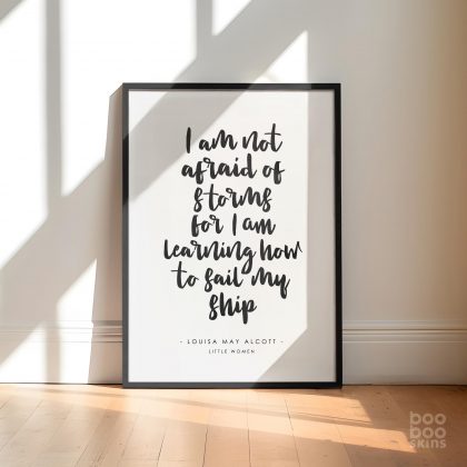 Little Women Quote Print