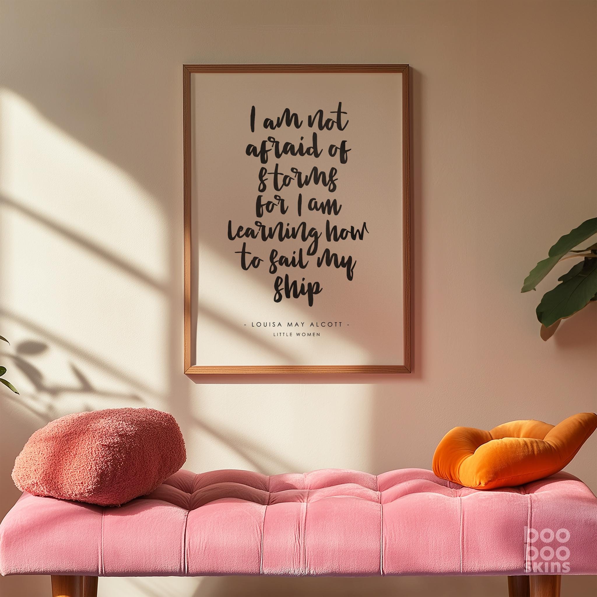 Little Women Quote Print - Image 2