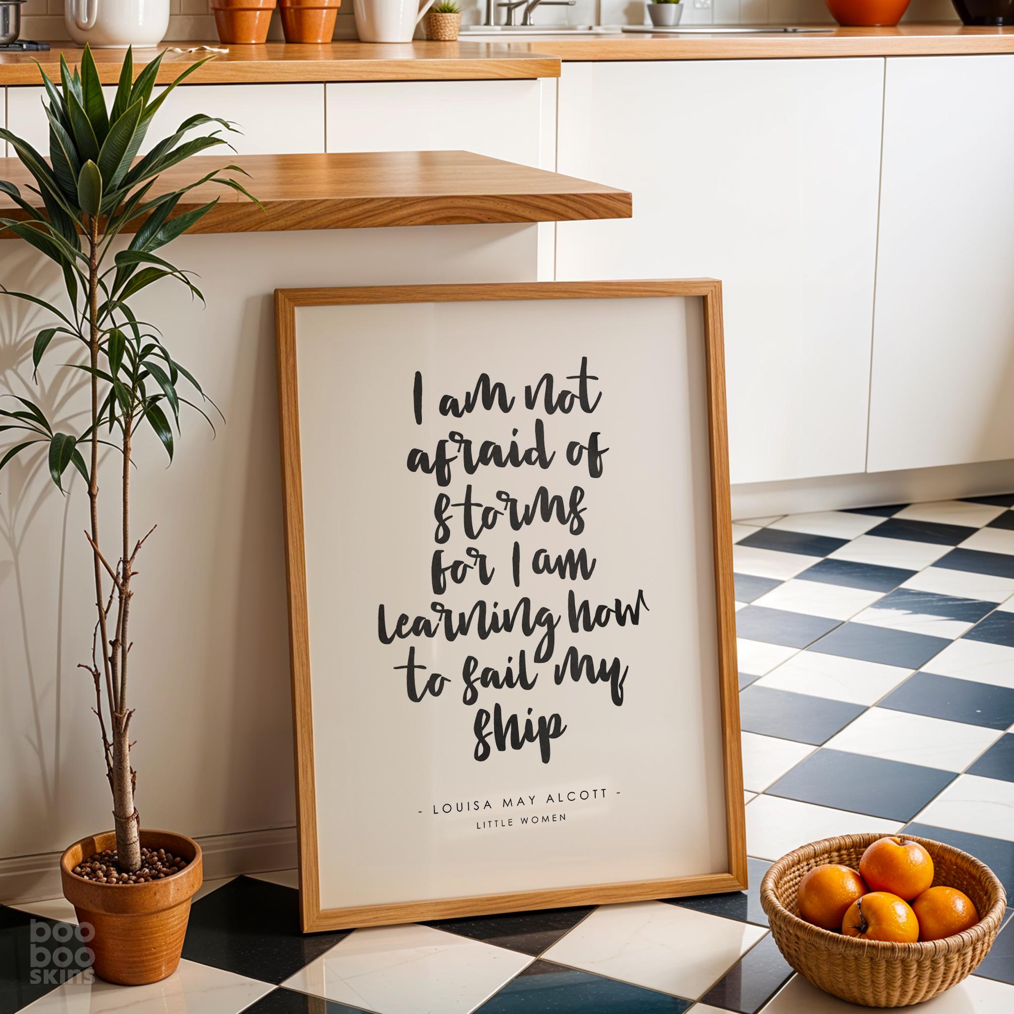 Little Women Quote Print - Image 3