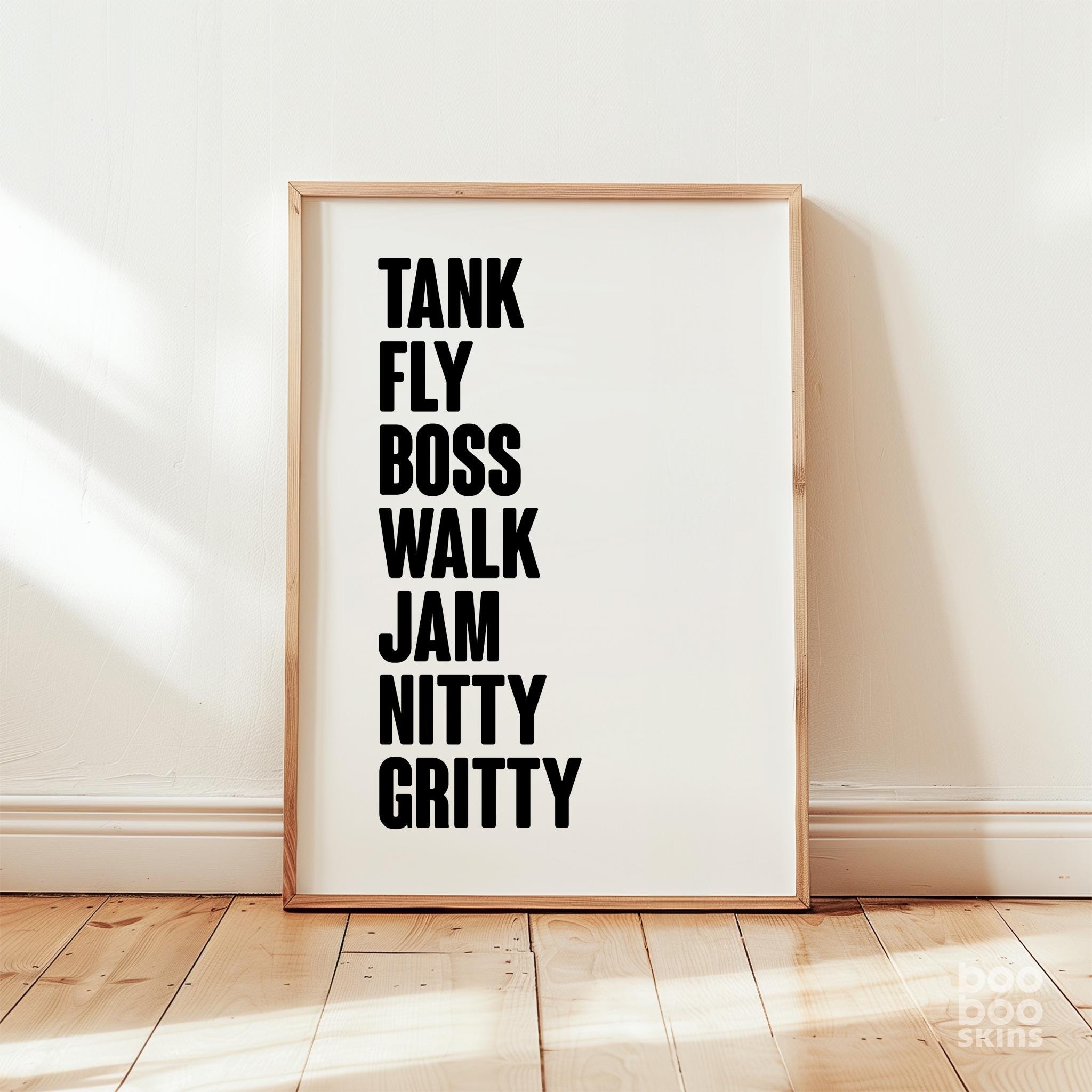 Tank Fly Boss Walk Print - Image 3
