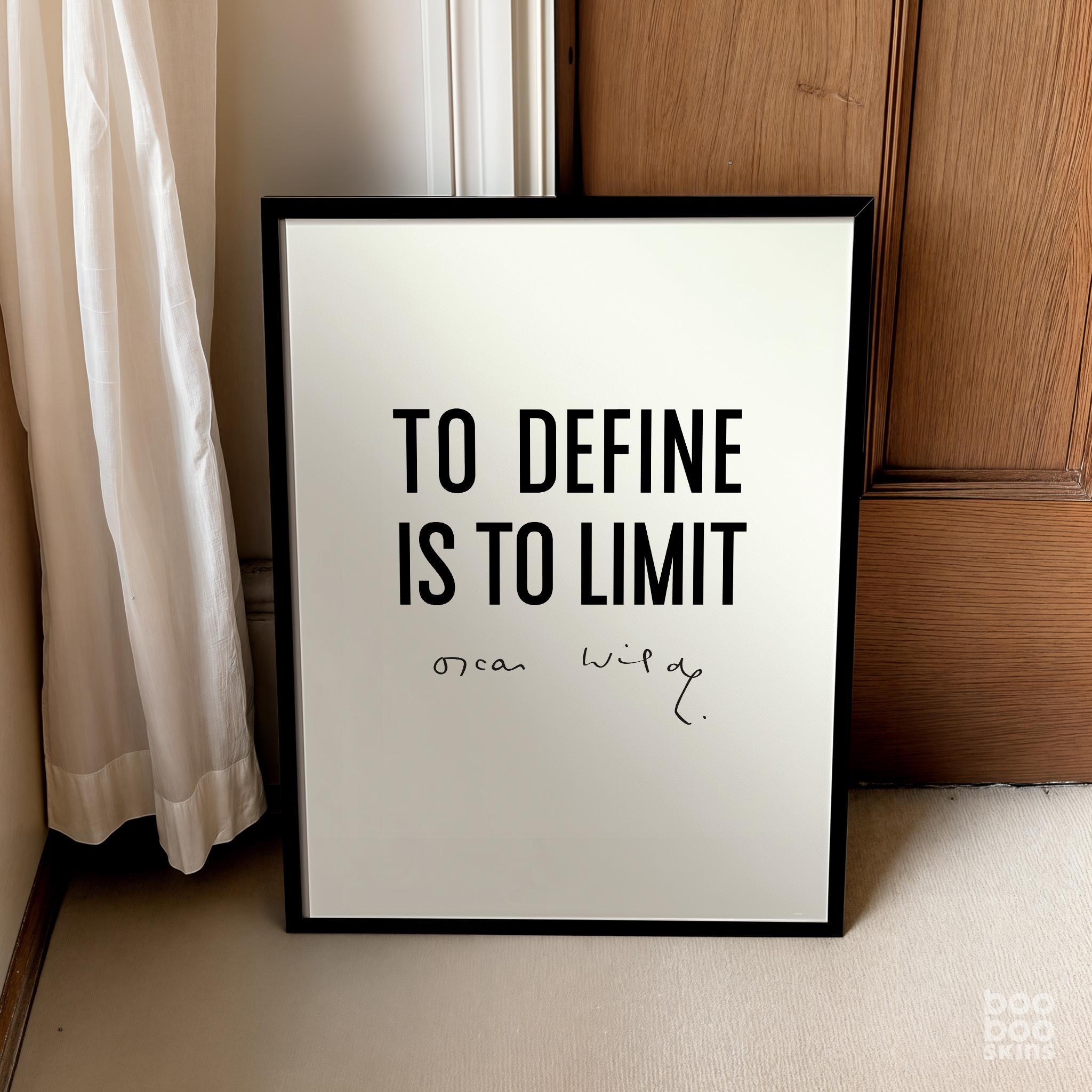 Oscar Wilde Quote Print - Image 3