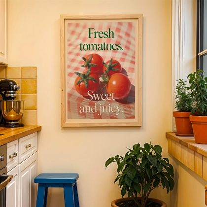 Fresh Tomatoes Kitchen Print