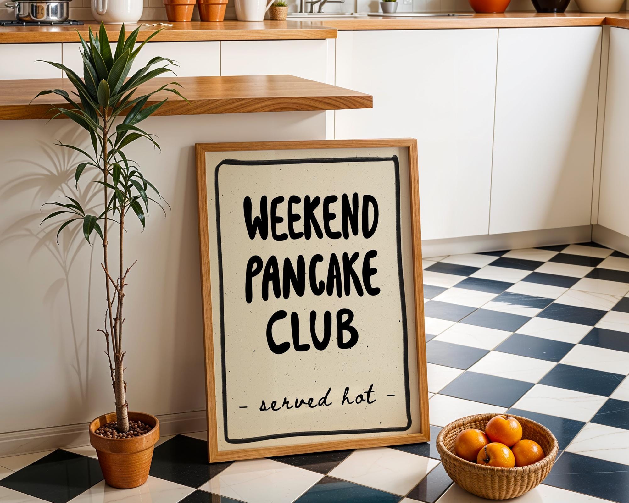 Weekend Pancake Club Poster - Image 2
