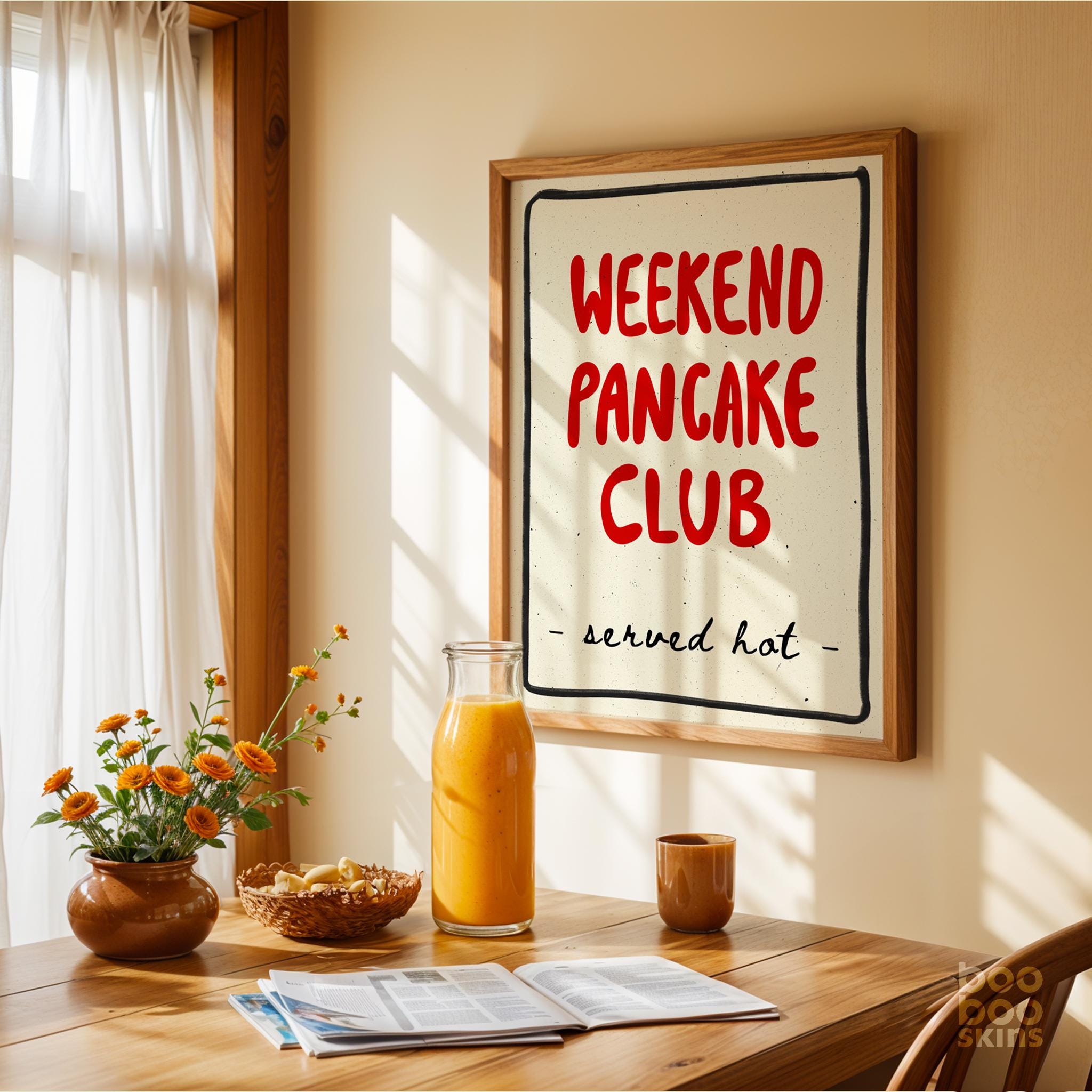 Weekend Pancake Club Poster - Image 3