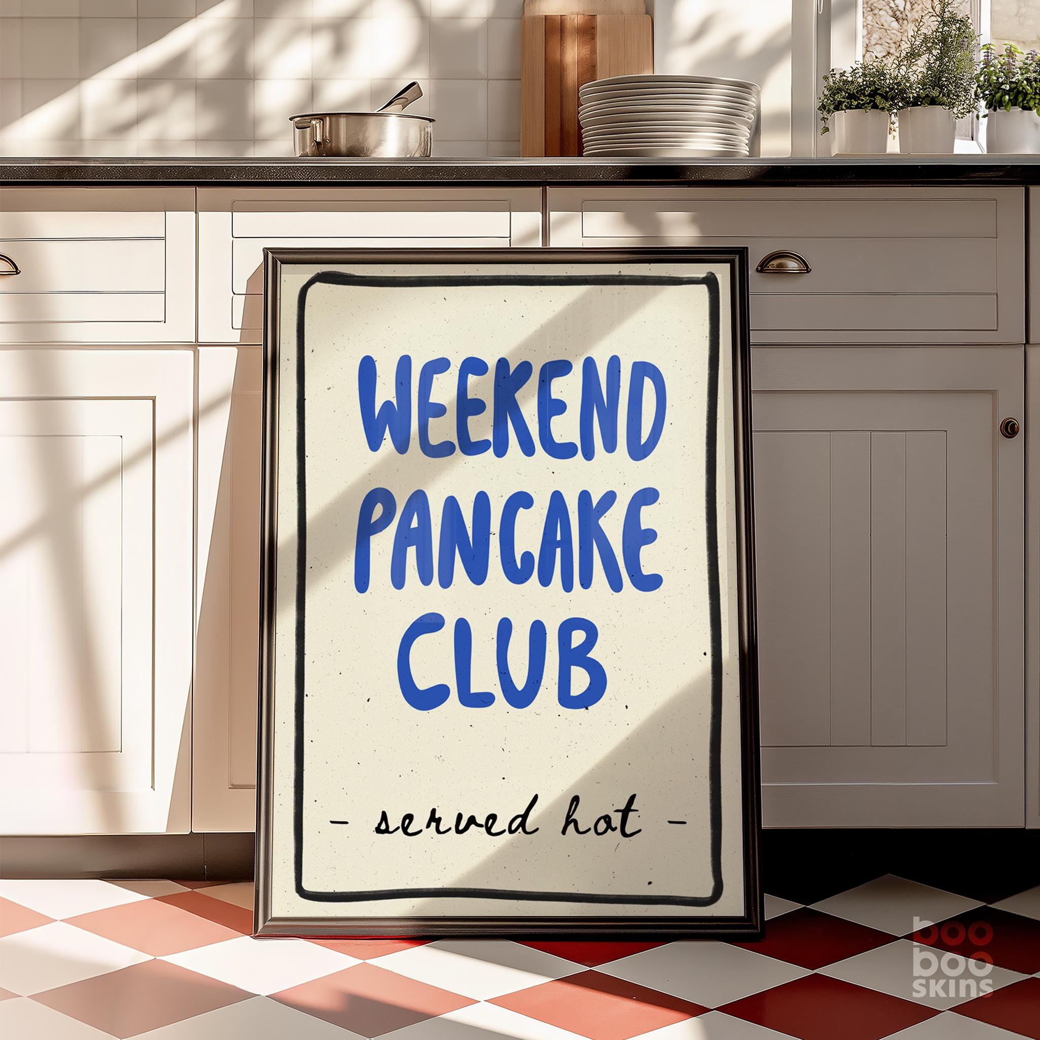 Weekend Pancake Club Poster - Image 4