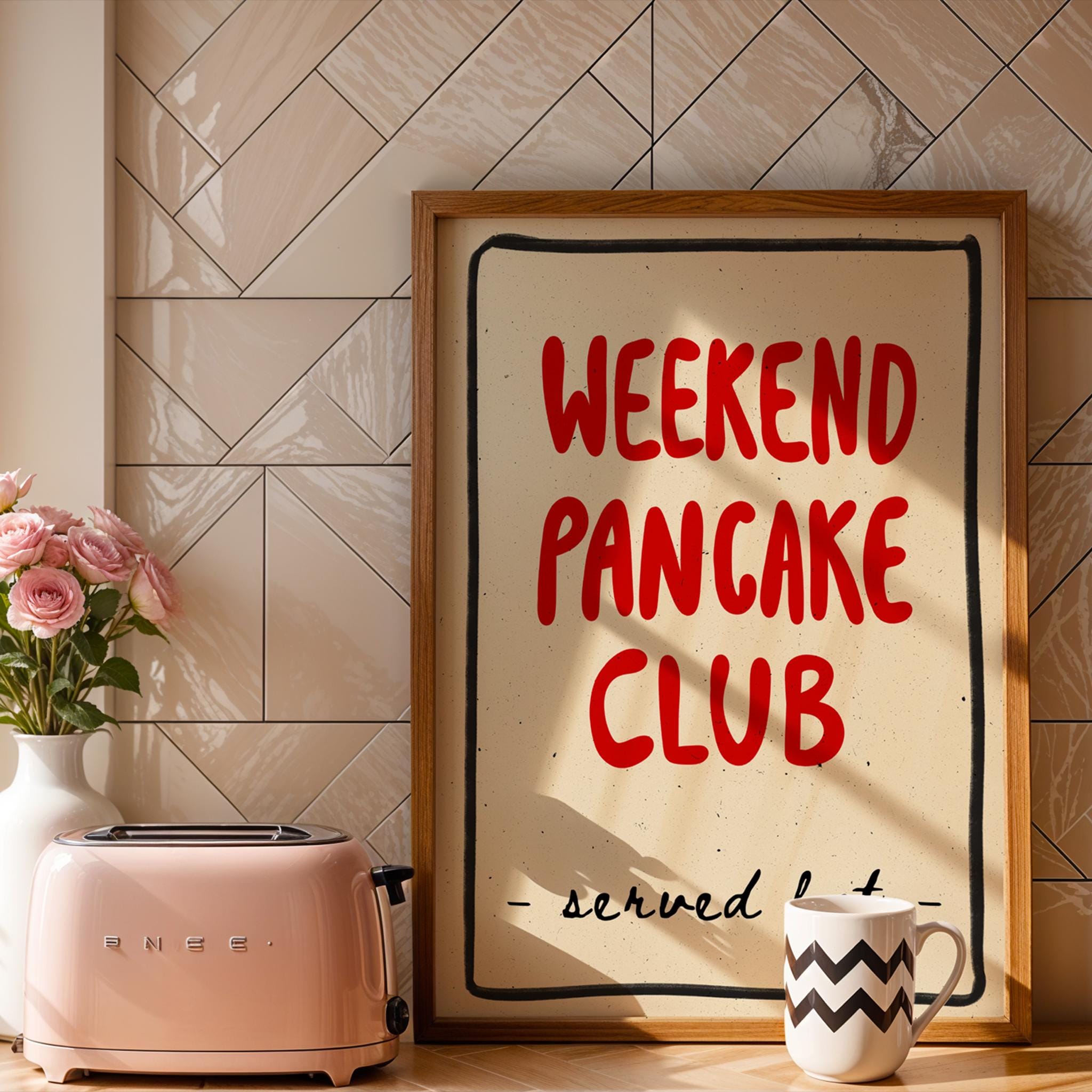 Weekend Pancake Club Poster - Image 7