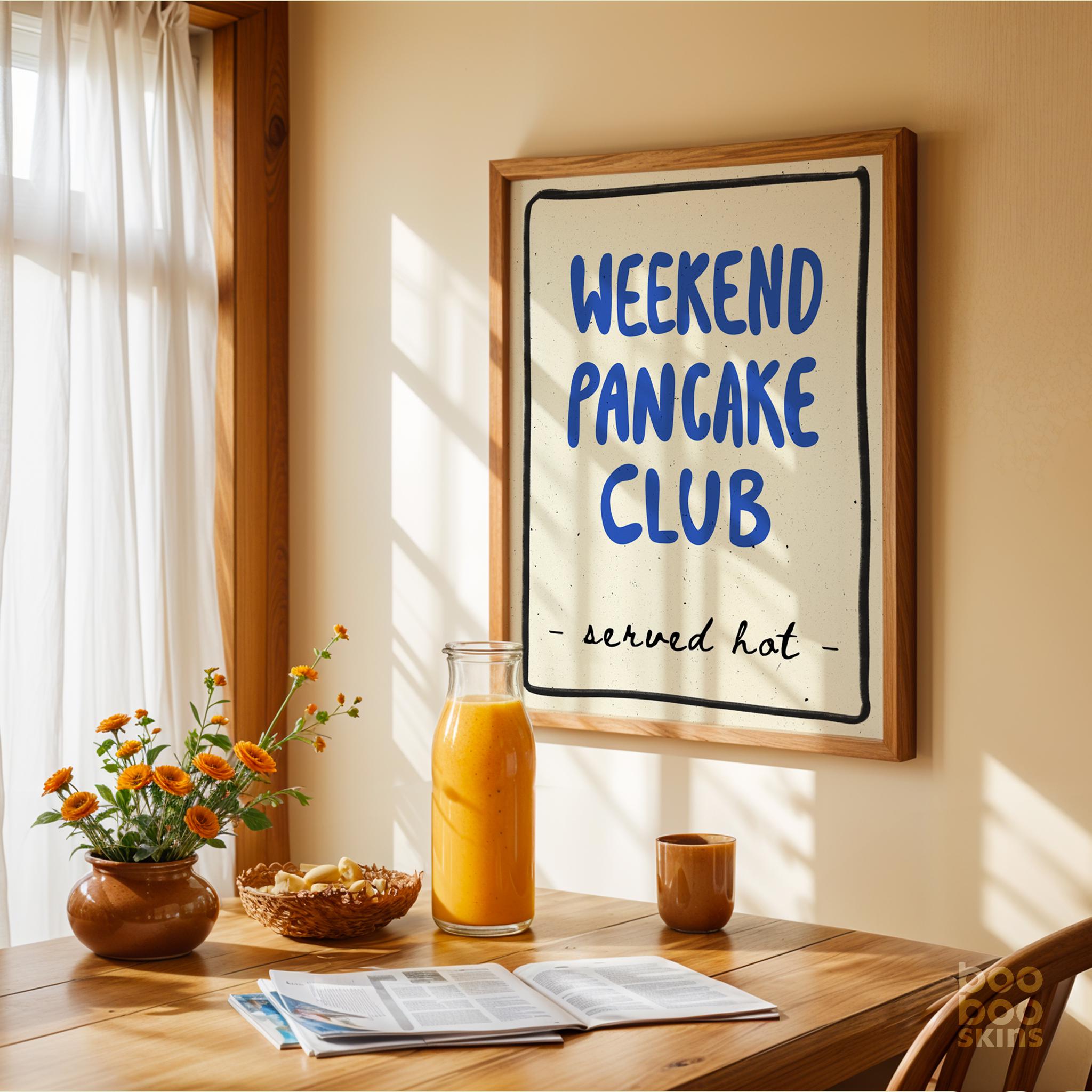 Weekend Pancake Club Poster - Image 8