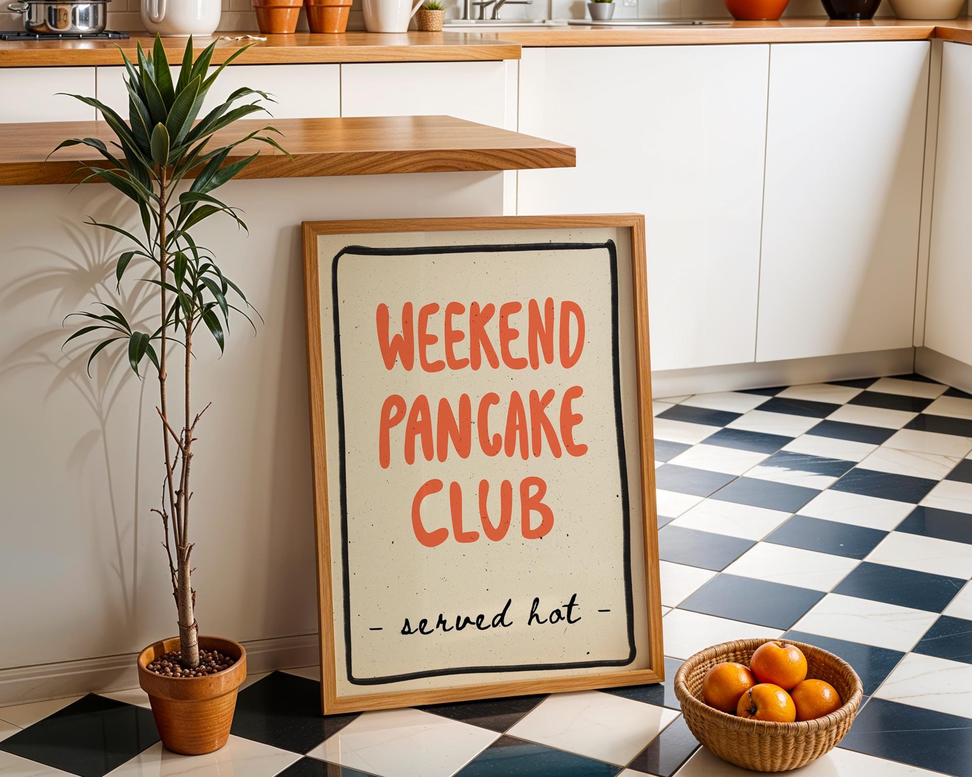 Weekend Pancake Club Poster - Image 9